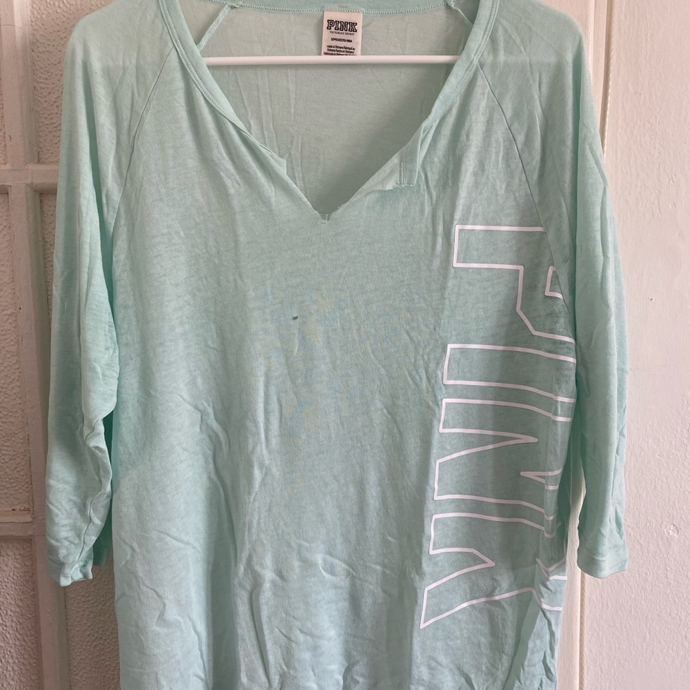 PINK Cotton T-Shirt